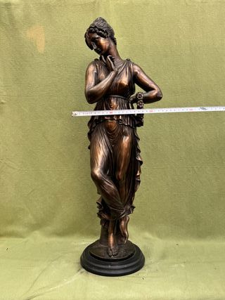Estatua Bronce Hebe/Diana 64cm S.XX