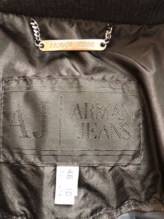 Chaqueta Plumas Armani Jeans mujer T.42-44