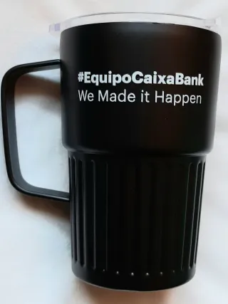 Taza Acero Inox 450ml Logo Empresas