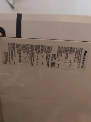 Aire Acondicionado Panasonic con Bomba de Calor