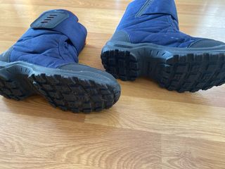 Botas de Nieve para Niño talla 34 Azul Naranja