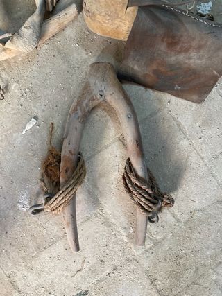 Yugo antiguo para animal