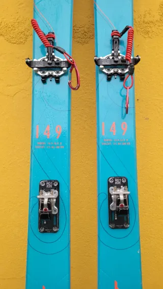 Equipo completo esquí travesía