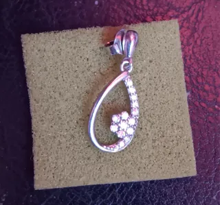 Pendientes Plata 925 con Circonitas