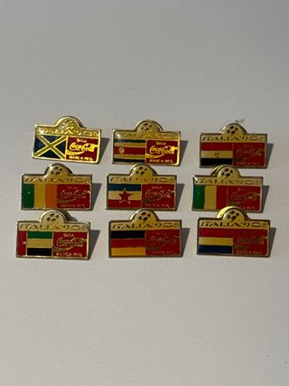Pins Coca-Cola Italia '90