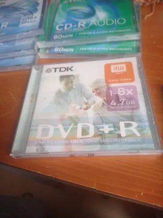 Pack 3 DVDs TDK DVD-R 4.7GB. 1€cada uno