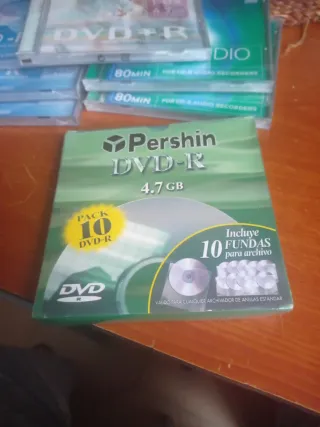 Pack 3 DVDs TDK DVD-R 4.7GB. 1€cada uno