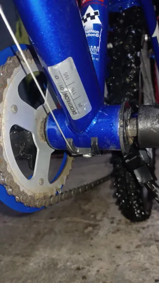 BICICLETA INFANTIL DECATHLON AZUL 20".