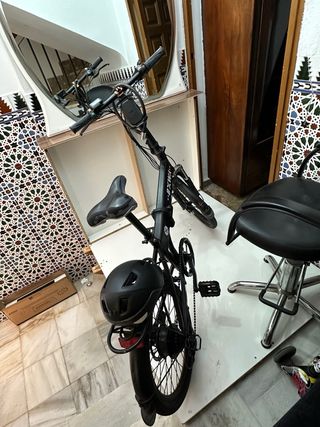 Bicicleta eléctrica BYWA plegable