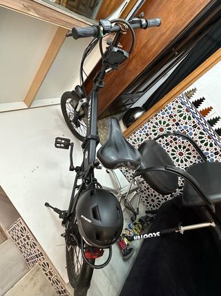 Bicicleta eléctrica BYWA plegable