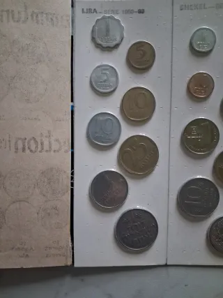 Blister 16 monete Israele 1960-1980