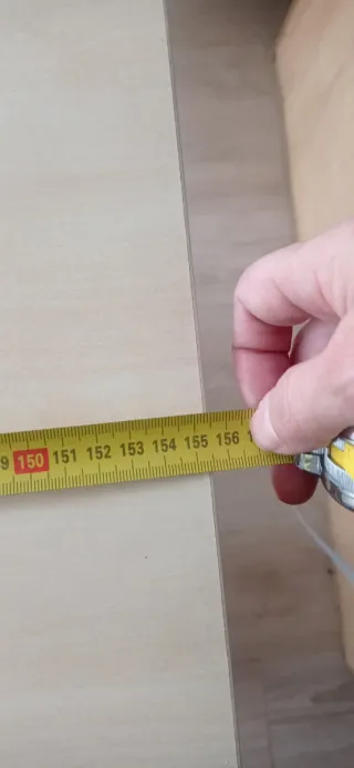 Mesa de escritorio madera y metal