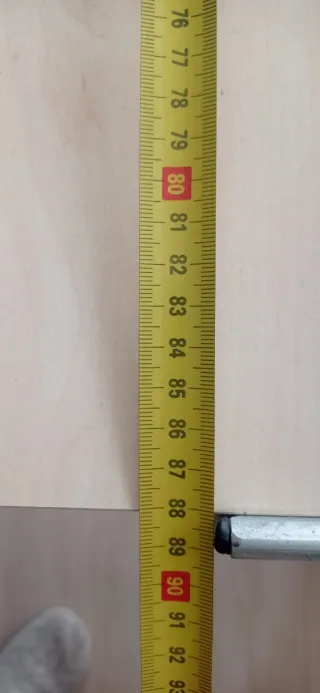 Mesa de escritorio madera y metal