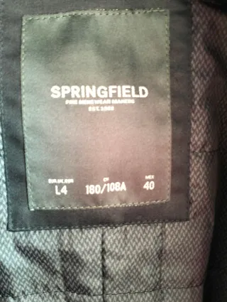 Chaquetón hombre azul oscuro