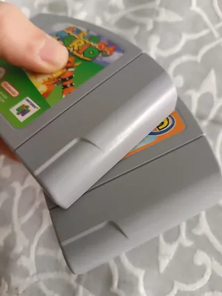 Juegos Nintendo 64: Super Mario 64 y Chameleon Twi