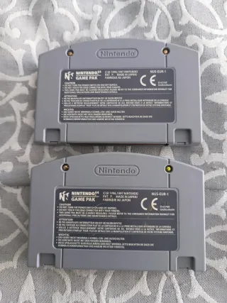 Juegos Nintendo 64: Super Mario 64 y Chameleon Twi