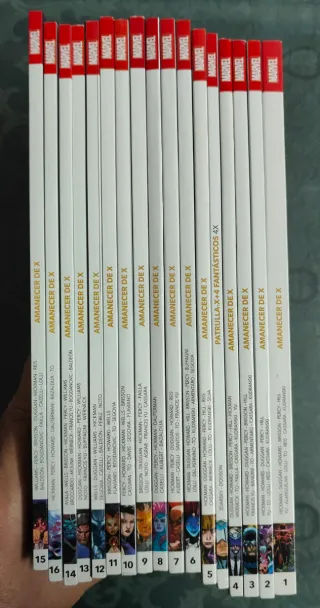 Amanecer de X y X Men vs 4 Fantásticos