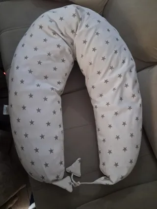 Cojín de lactancia estrellas