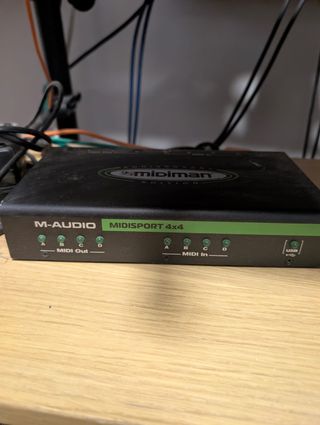 M-Audio Midisport 4x4 USB MIDI Interface