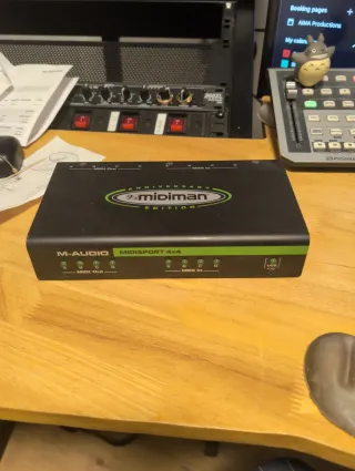 M-Audio Midisport 4x4 USB MIDI Interface