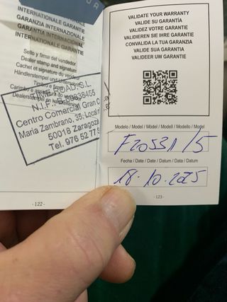 Reloj Festina Automático Azul y Plateado