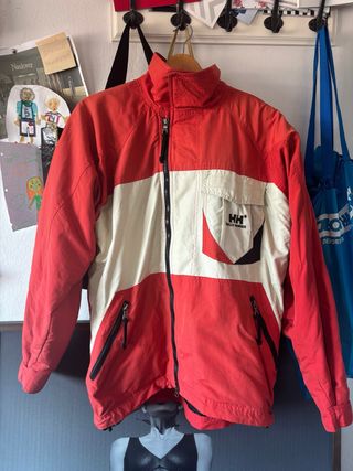 Chaqueta Helly Hansen Sky Roja y Blanca