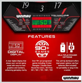 Diana Electrónica Winmau Ton Machine