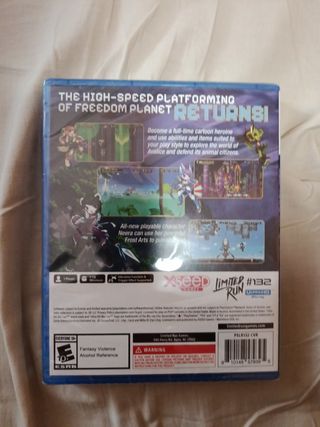 Freedom Planet 2 PS5 nuevo precintado