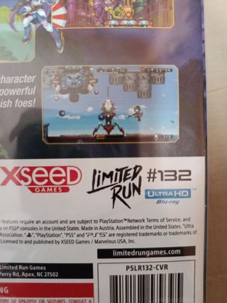 Freedom Planet 2 PS5 nuevo precintado