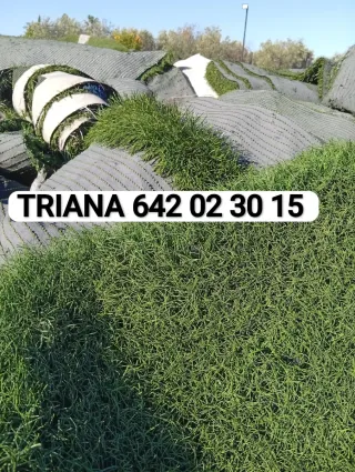 Césped artificial reciclado