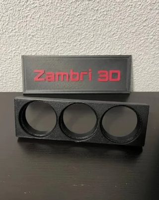 Soporte 3 relojes Golf Mk2