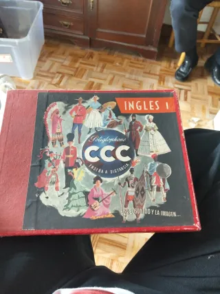 Corso di inglese CCC Poliglotta. Testo, dischi in vinile