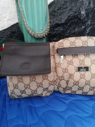 Riñonera Gucci ORIGINAL Beige/Marrón