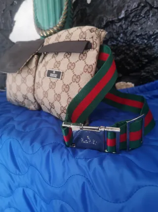 Riñonera Gucci ORIGINAL Beige/Marrón