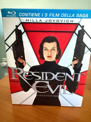 Colección Resident Evil Blu-ray 5 Películas