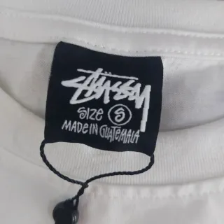 Camiseta Stussy Blanca Talla S peto talla grande