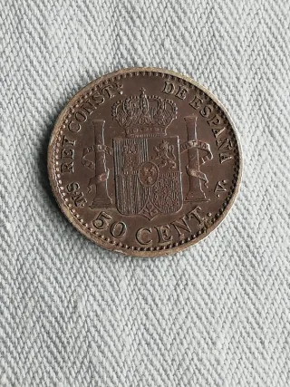Moneda Alfonso XIII 1904