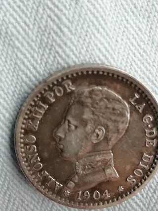 Moneda Alfonso XIII 1904