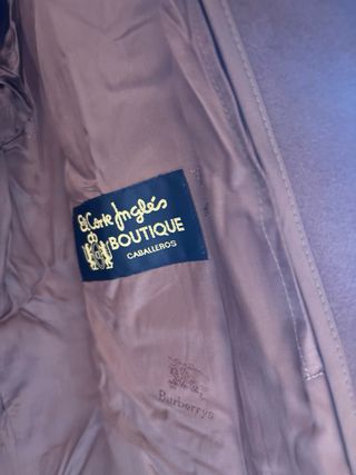 Abrigo Burberrys Largo Unisex Beige/Marrón