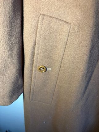 Abrigo Burberrys Largo Unisex Beige/Marrón