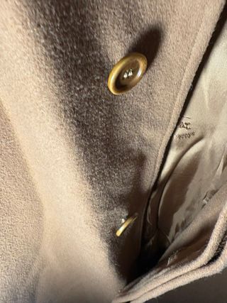 Abrigo Burberrys Largo Unisex Beige/Marrón