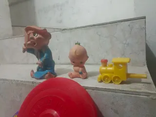 Lote de juguetes antiguos