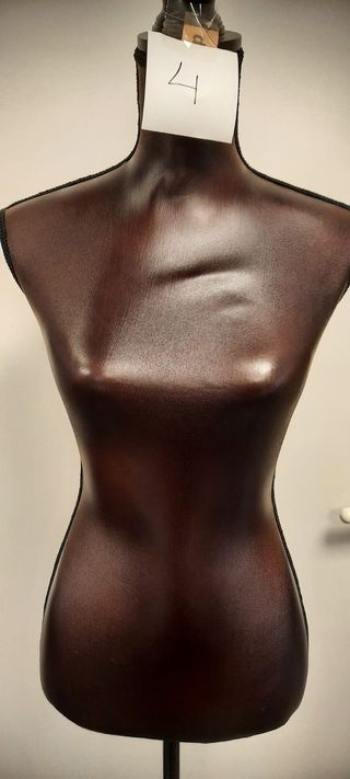 Busto Maniquí Vintage Marrón 160cm