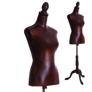 Busto Maniquí Vintage Marrón 160cm