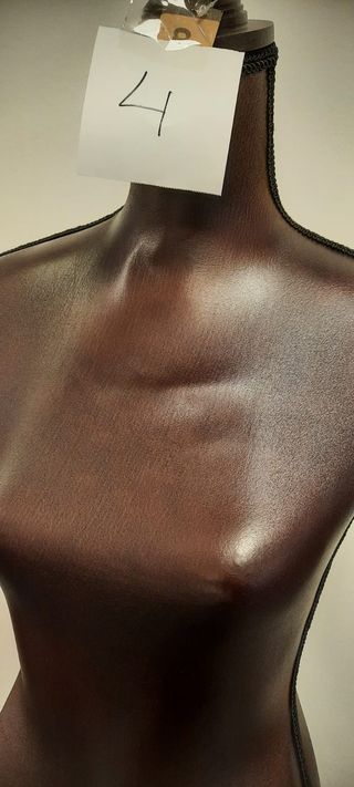 Busto Maniquí Vintage Marrón 160cm