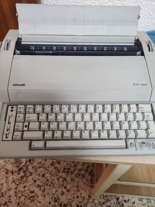 Olivetti ETP 1000 Máquina de Escribir Eléctrica