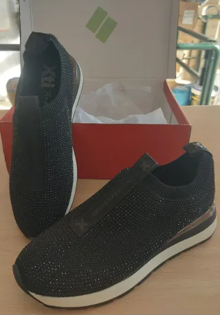Zapatillas Xti Negras Talla 39 Nuevas