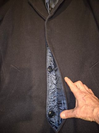 Cappotto/Spolverino/Soprabito Uomo Blu