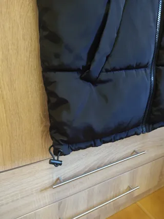 Chaleco acolchado H&M negro