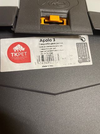 Transportín Mascotas Apolo 3 Nuevo